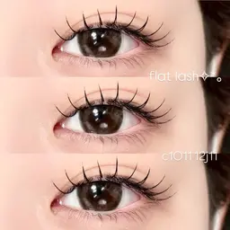 flat lash100本