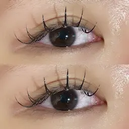 🫧アイシャンプー付き🫧【120本】フラットラッシュ🩶 初回オフ無料🛁