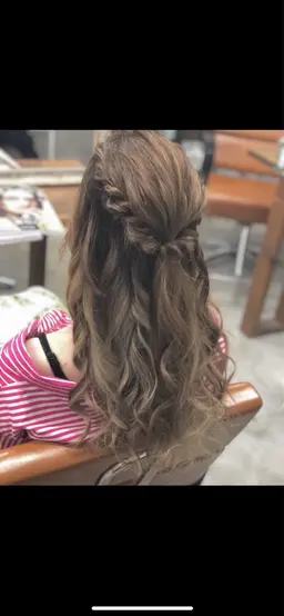 デートなどにおすすめふわふわヘアセットスタイル✨事前にメッセージにてカウンセリング🫶