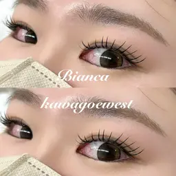 【&Healthy(アンドヘルシー)】フラットラッシュ120本×まつげパーマ【川越/束感】