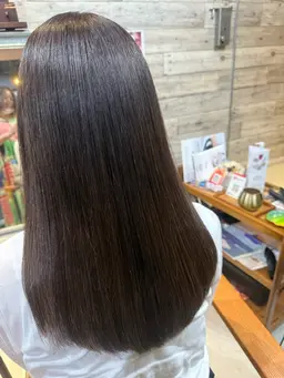 クオライン縮毛矯正+カットor 2STEPトリートメント