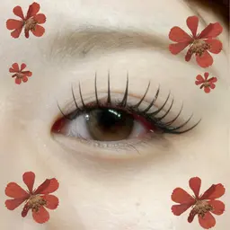 【Xmas限定】フラットラッシュ120本＋耳ツボジュエリー12粒