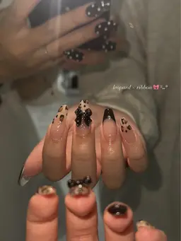 小中パーツ込み✨ワンカラー¥4000持ち込みコース¥7300