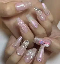 人気No.1 《持ち込みデザイン120分コース》アート6本程度