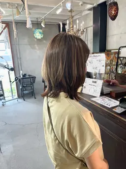 【新規限定】カット+カラー+ハイライト(10枚まで)