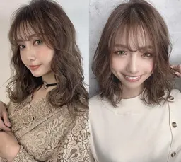 【顧客様人気No.１】【高彩度】全体カラー＋デザインカット　￥9460