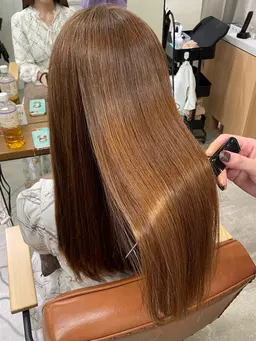 【.:*☆当日限定𝟕𝟕%𝐨𝐟𝐟☆*:.】極上プレミアムケアカラー/髪質改善トリートメント付き-`♡´-