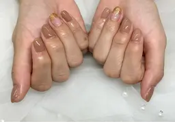 オフなし💅ワンカラー✨/ラメグラデーション✨シンプルオフィスネイル🉐駐車券付