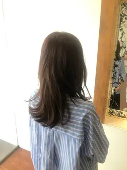 カット+イノアオイルカラー＋3ステップトリートメント