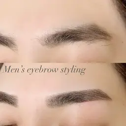 🩵アイブロウスタイリング〈眉カット、間引き、メイク付〉+鼻毛ワックス