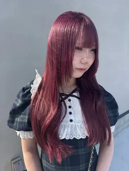 ダメージレスでナチュラルに明るくできるダブルカラー☆彡