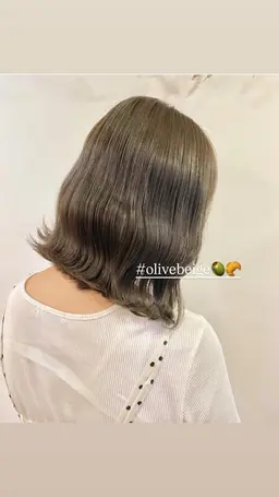 透明感抜群アディクシーカラー