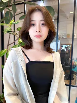 ブリーチなしで高発色🎨 N.カラー＋カット＋潤い1stepケア