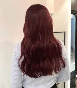 【当日限定‼️】暖色艶カラー🎀➕トリートメント🧴➕マイクロバブル🫧➕ヘッドスパ🪼