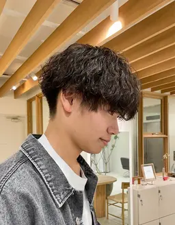 ⭐️10/22限定、モテヘアならこれ!⭐️メンズカット+パーマ