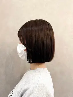 ｢ショート・ボブ｣小顔カット + トリートメント🐚♡