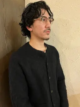 ｟メンズ｠カットモデル＋パーマ【朝8:00​〜​】