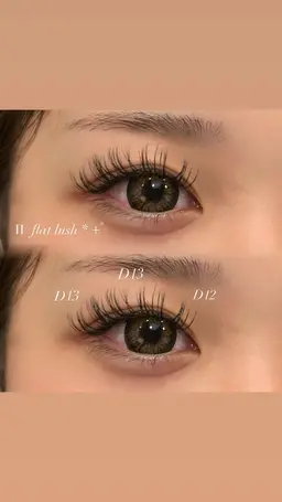 期間限定🎀エクステモデル✧︎*。【オフ別途】ダブルフラットラッシュ60束🖤