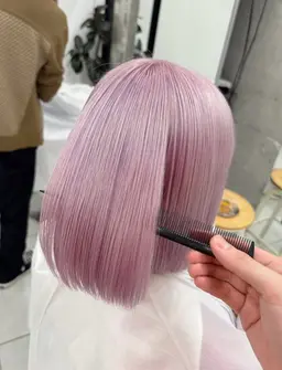 ブリーチオンカラー