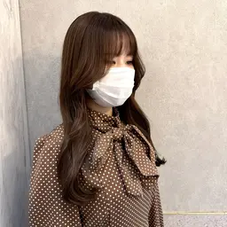 💜韓国ヘア＋顔まわりカット＋トリートメント(超音波アイロン付き)