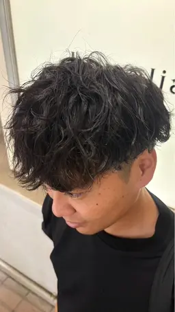 《 メンズ限定🧑🏻🦱 》 ▷▷ カット+眉カット+パーマ