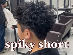 ⚡️スパイキーショートパーマ⚡️