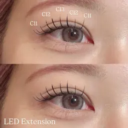 人気NO.1✨️ 【LEDマツエク💘】最高級セーブル120本♡1.5倍~2倍の圧倒的な持続力【指名料込】