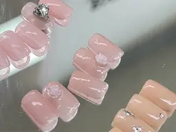 hand定額デザイン【simple】色変え・配置自由◎初回オフ無料