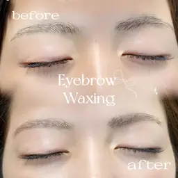 【スッキリ整う】眉毛Wax（毛量調整込み）⚠️備考欄にご予約指定日時記載あり