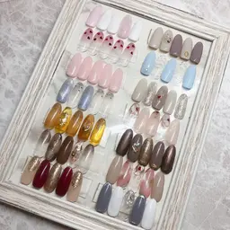 【お写真モデル様】パラジェル有🌈ハンド選べるアートコース8480→3980円‼︎《シンプル​〜​トレンド》オフ有+550円