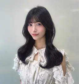 【💞🇰🇷1日3名様限定！🇰🇷💞】透明感韓国系ワンカラー➕髪質改善トリートメント🫧‪ ミニモ学割対象