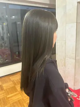 透明感カラー➕トリートメント