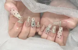 ✨️【12月10日限定クーポン】✨大人気🎀4本つけ放題アートコース(120分)💅オフ込み