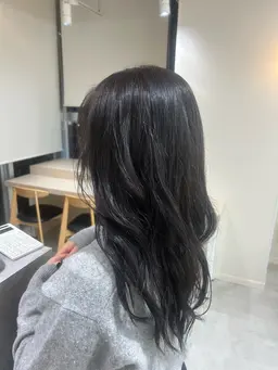 «レディースカット»Aujua プチトリートメント+超音波アイロン+コテ巻き付き✨️