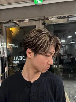 【メンズ限定🙋♂️✨】外国人風ハイライト🌿