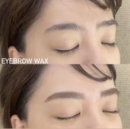 【 NEW/眉毛スタイリング 】アイブロウWAXスタイリング＋まつげパーマ￥8000＋指名料¥300 ※オフ不可※