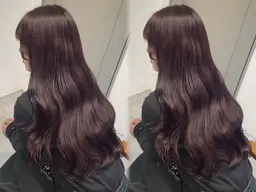 ワンカラー  今流行りのほんのり紫💜