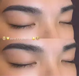 【練習モデル】10人限定リクエスト予約のみ👦🏼🌟美眉メンズアイブロウワックス間引きメイク仕上げ付き🌟👦🏼