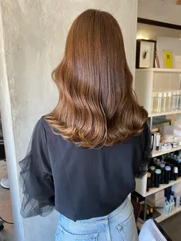 ブリーチ無しダブルカラー🍐