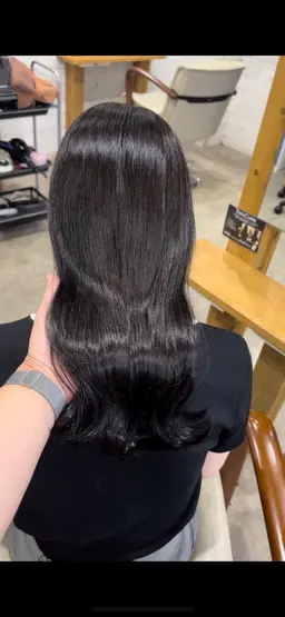 【髪質改善】髪質改善UPTOGLOSSカラー🫧