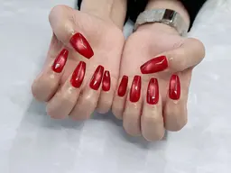 【オフあり】《長さ出しメニュー》チップ長さ出し＋マグネットorフラッシュ✨200色から🌈