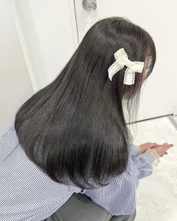 【人気No.１メニュー💗】韓国風透明感ワンカラー＋オリジナルトリートメント＋炭酸スパ