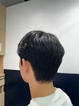 メンズカット＋白髪ぼかし