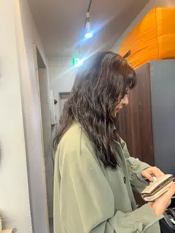 ✧︎꒰ コテ巻き風 ꒱‬✧︎✂️カット➕デジタルパーマ🐩🎀