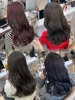【人気No.1⚡️】🪽🫧透明感ワンカラー+5 step treatment🍀‪🫧
