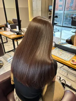 似合わせカット✂️＋髪質改善カラー🎨＋ツヤ感トリートメント🫧