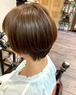 縮毛矯正＋オーガニックトリートメント