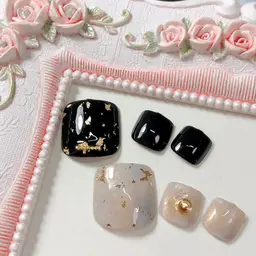 秋キャン♡親指アート付き♡              【オフ無し】フットジェル4980円