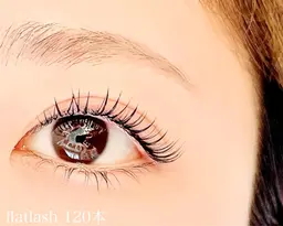 今だけ❣️ナチュラルな仕上がりフラットラッシュ100本まで(オフ/コーティング付🎁)