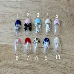 【オフなし】フレンチ+写真アート2本付 0円